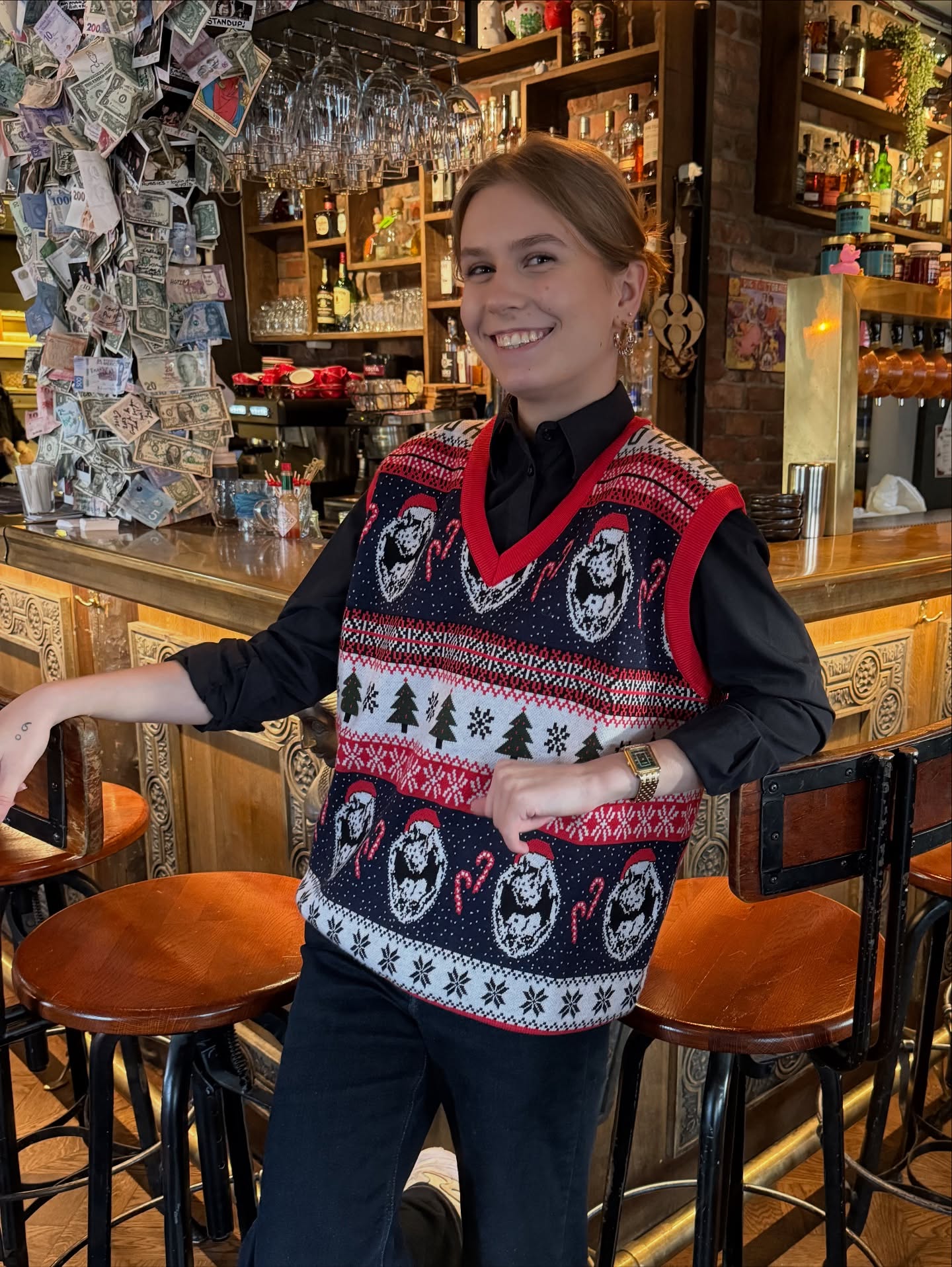 Jólavesti Sæta Svínsins