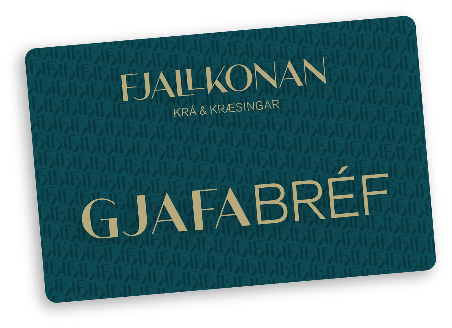 Fjallkonan - Gjafabréf 20.000kr