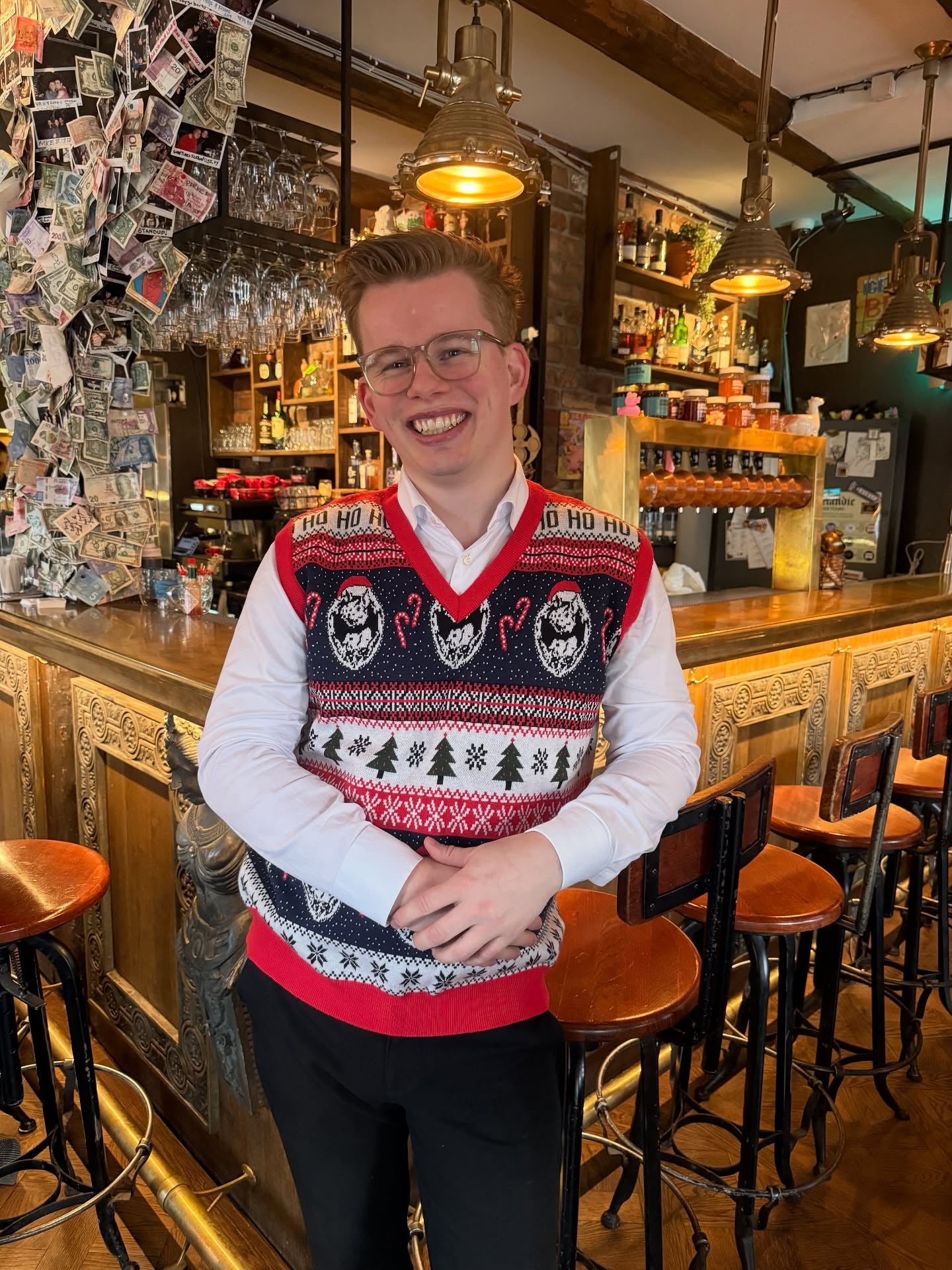 Jólavesti Sæta Svínsins