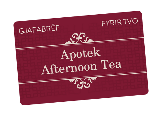 Afternoon tea fyrir 2 á Apotekið