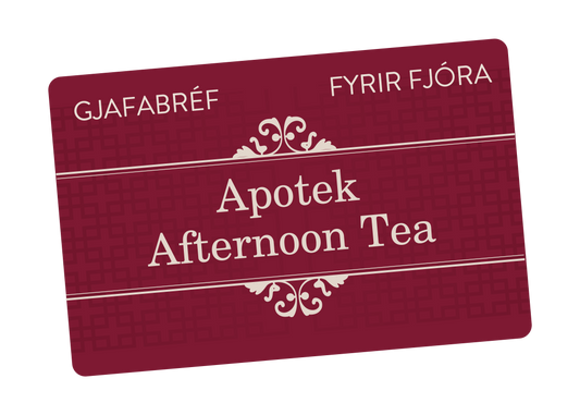 Afternoon tea fyrir 4 á Apotekið