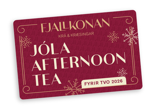 Jóla Afternoon tea fyrir 2 á Fjallkonuna