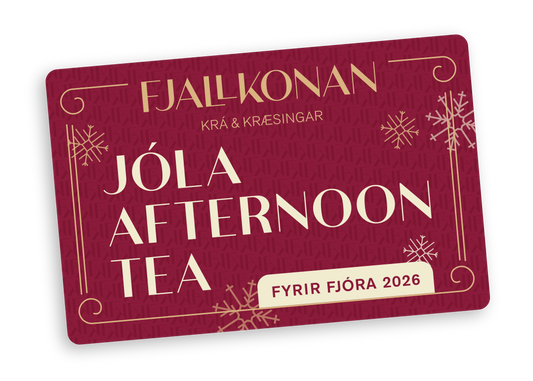 Jóla Afternoon tea fyrir 4 á Fjallkonuna